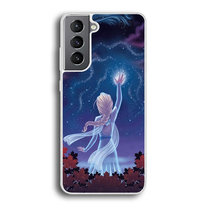 Frozen Catching The Light Samsung Galaxy S21 Case-Oxvistore