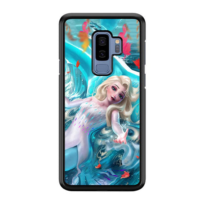 Frozen Elsa in Melting Snow Samsung Galaxy S9 Plus Case-Oxvistore