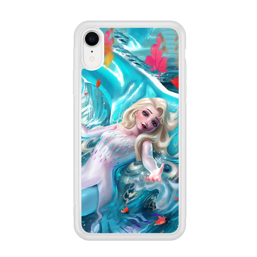 Frozen Elsa in Melting Snow iPhone XR Case-Oxvistore