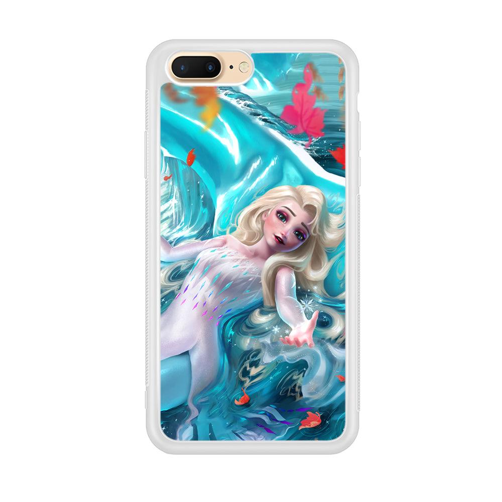 Frozen Elsa in Melting Snow iPhone 8 Plus Case-Oxvistore