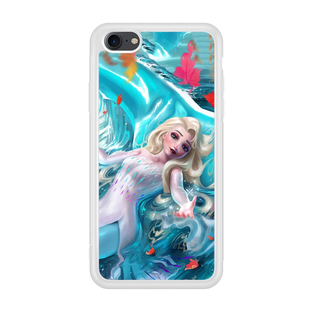 Frozen Elsa in Melting Snow iPhone 8 Case-Oxvistore