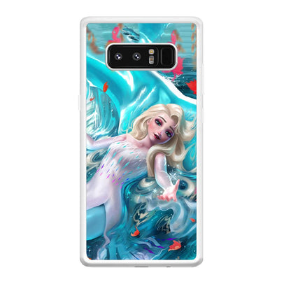 Frozen Elsa in Melting Snow Samsung Galaxy Note 8 Case-Oxvistore