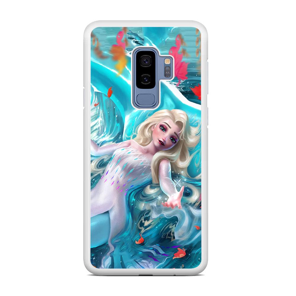 Frozen Elsa in Melting Snow Samsung Galaxy S9 Plus Case-Oxvistore