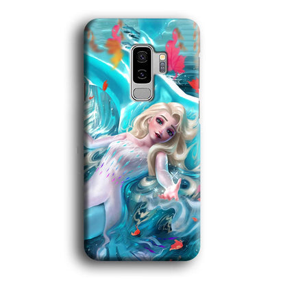 Frozen Elsa in Melting Snow Samsung Galaxy S9 Plus Case-Oxvistore