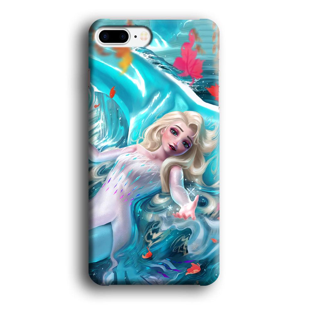 Frozen Elsa in Melting Snow iPhone 8 Plus Case-Oxvistore