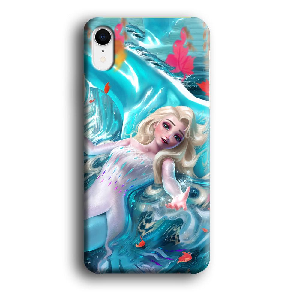 Frozen Elsa in Melting Snow iPhone XR Case-Oxvistore