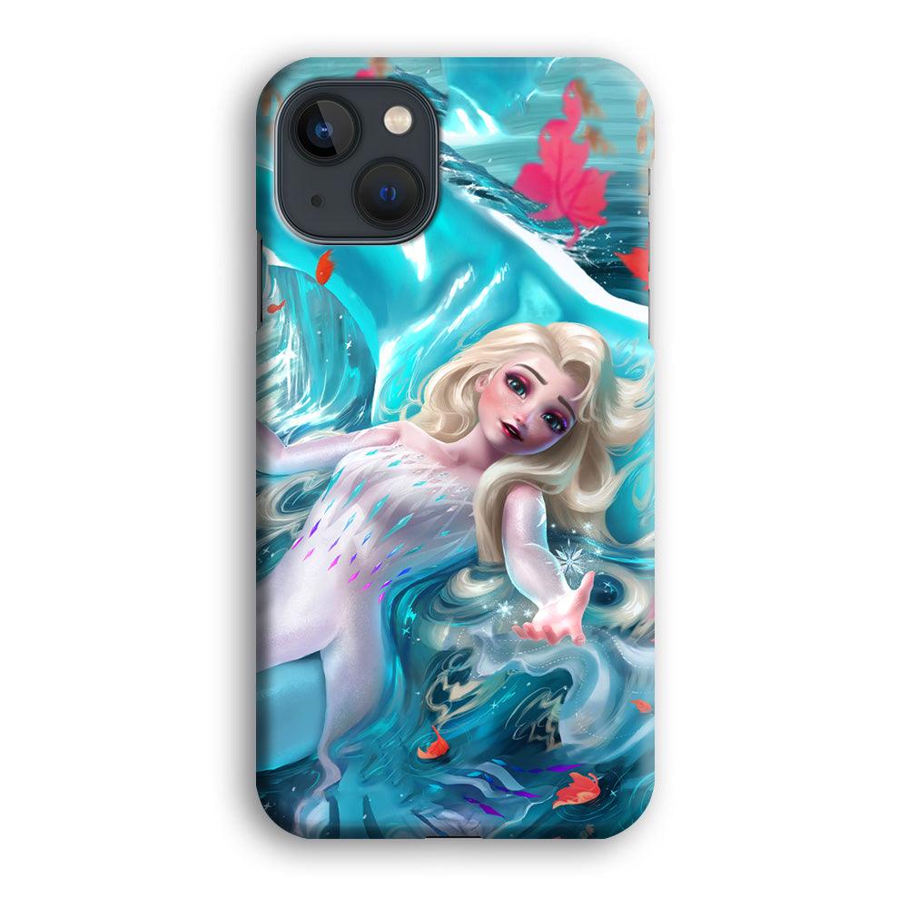 Frozen Elsa in Melting Snow iPhone 13 Case-Oxvistore