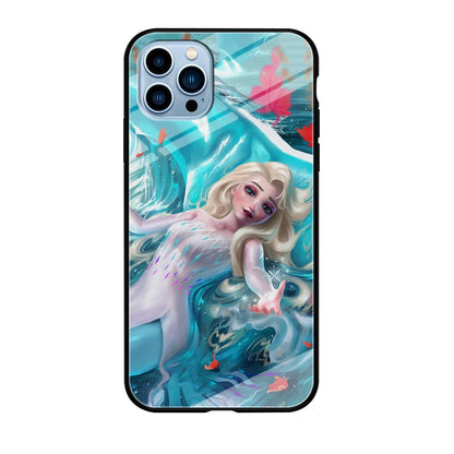 Frozen Elsa in Melting Snow iPhone 12 Pro Case-Oxvistore