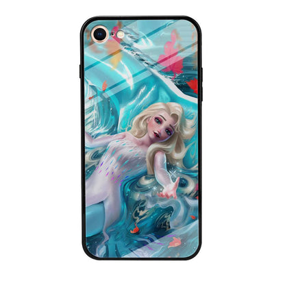 Frozen Elsa in Melting Snow iPhone 8 Case-Oxvistore