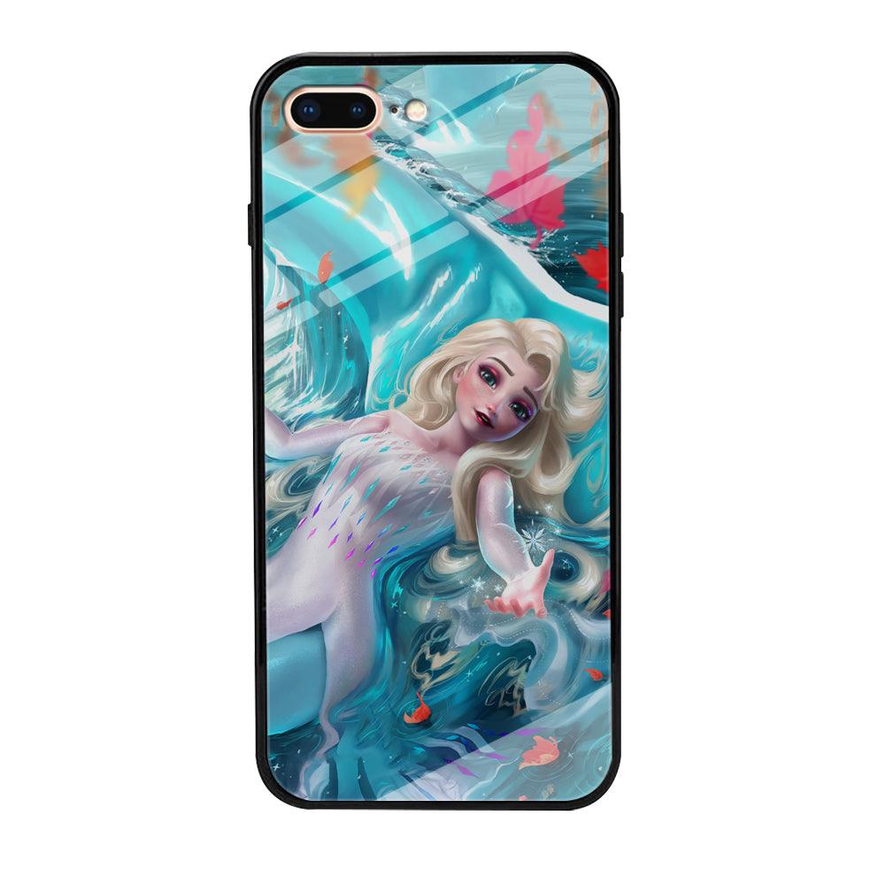 Frozen Elsa in Melting Snow iPhone 8 Plus Case-Oxvistore