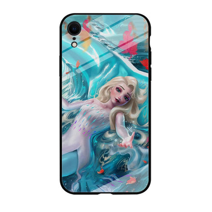 Frozen Elsa in Melting Snow iPhone XR Case-Oxvistore