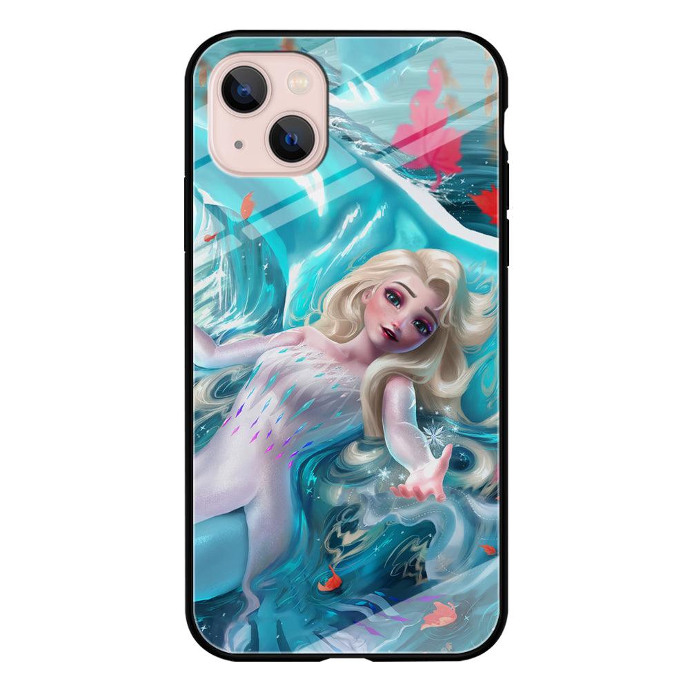 Frozen Elsa in Melting Snow iPhone 13 Case-Oxvistore