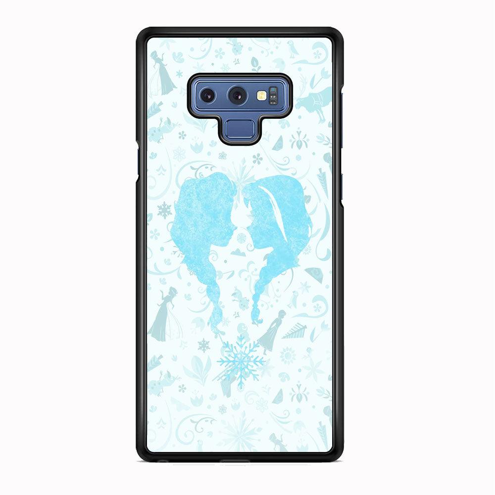 Frozen The Daughter's Samsung Galaxy Note 9 Case-Rubber Black (2D Case)-Oxvistore