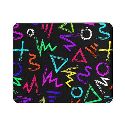 Fun Colorful Line Doodle Mouse Pads-18x21 CM-Oxvistore