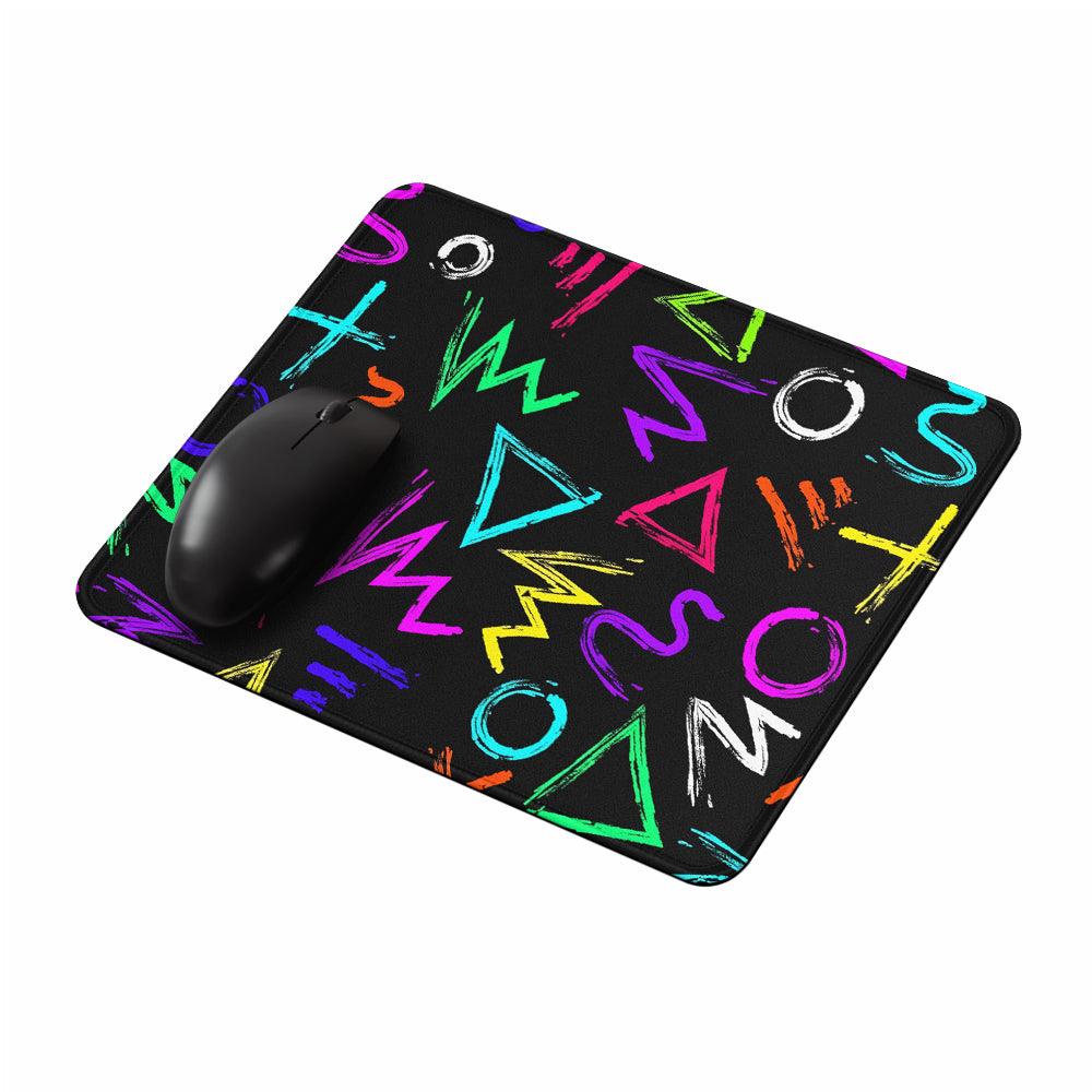 Fun Colorful Line Doodle Mouse Pads-Oxvistore