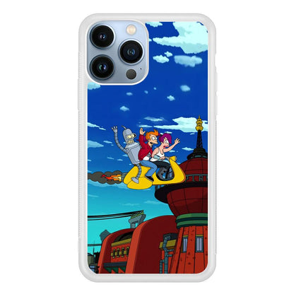 Futurama Faster Together iPhone 15 Pro Max Case-Oxvistore