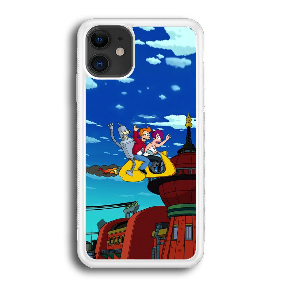 Futurama Faster Together iPhone 12 Case-Oxvistore