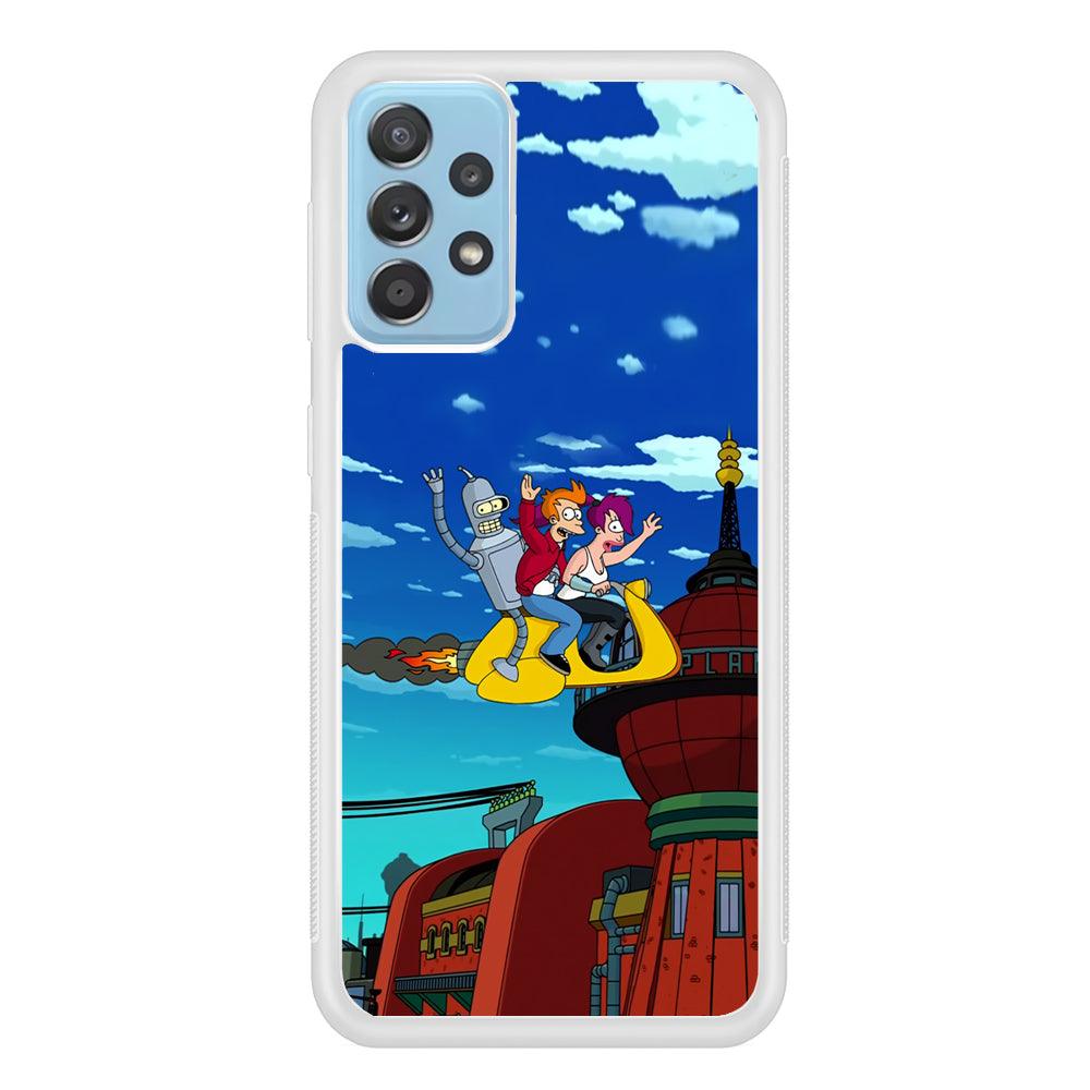 Futurama Faster Together Samsung Galaxy A52 Case-Oxvistore