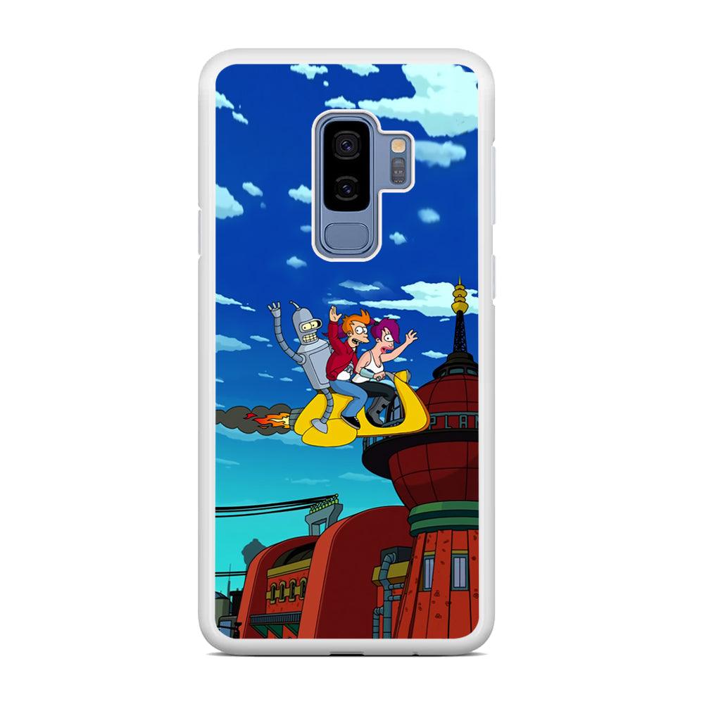 Futurama Faster Together Samsung Galaxy S9 Plus Case-Oxvistore