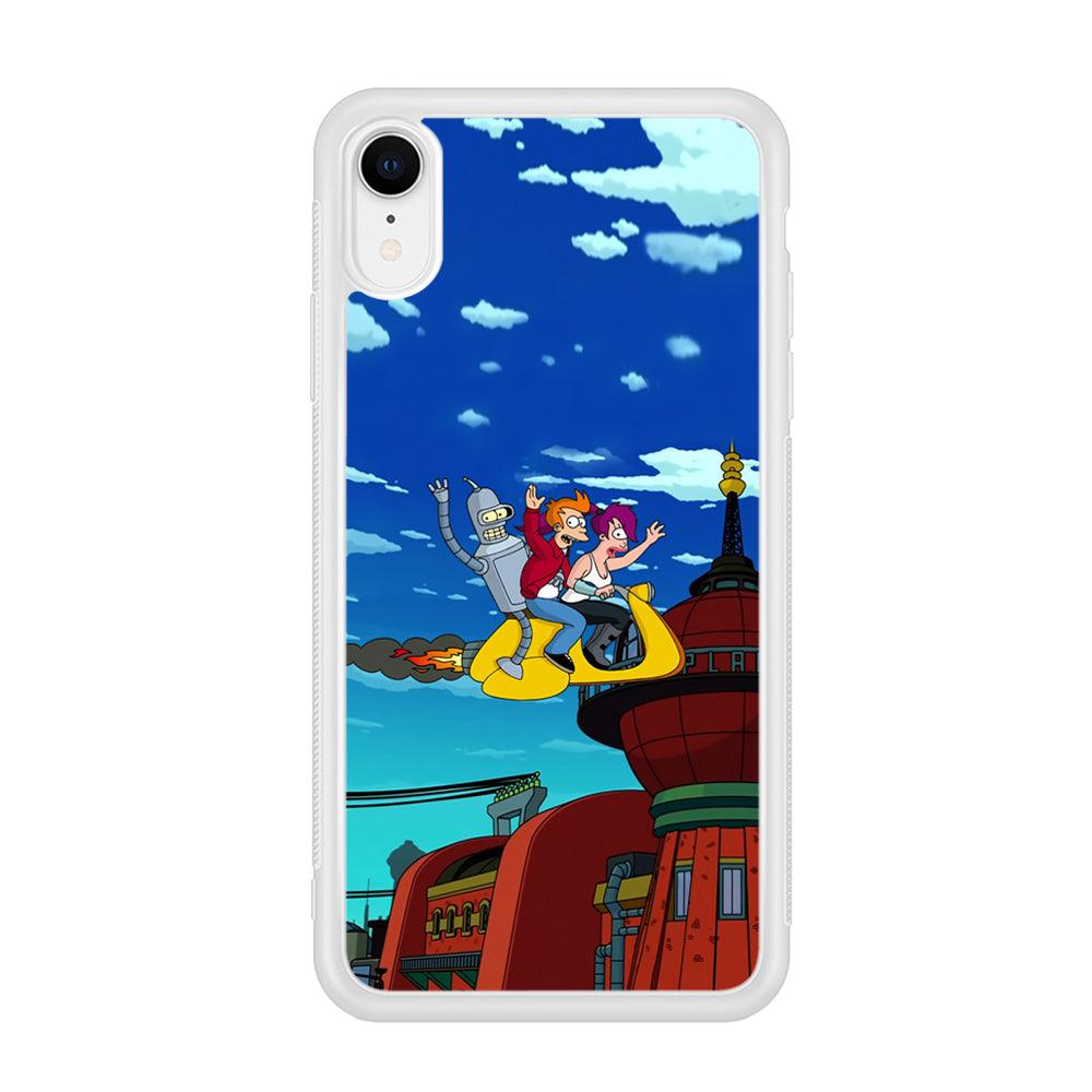 Futurama Faster Together iPhone XR Case-Oxvistore