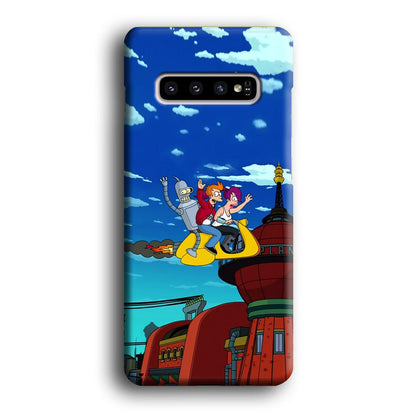 Futurama Faster Together Samsung Galaxy S10 Plus Case-Oxvistore