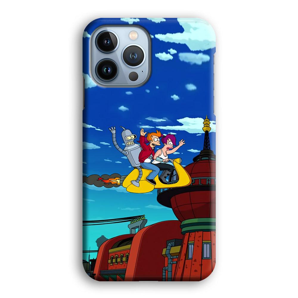 Futurama Faster Together iPhone 14 Pro Case-Oxvistore