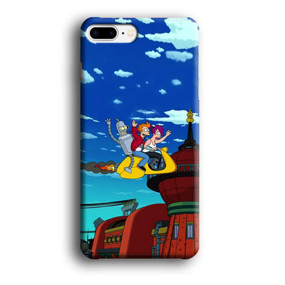 Futurama Faster Together iPhone 8 Plus Case-Oxvistore