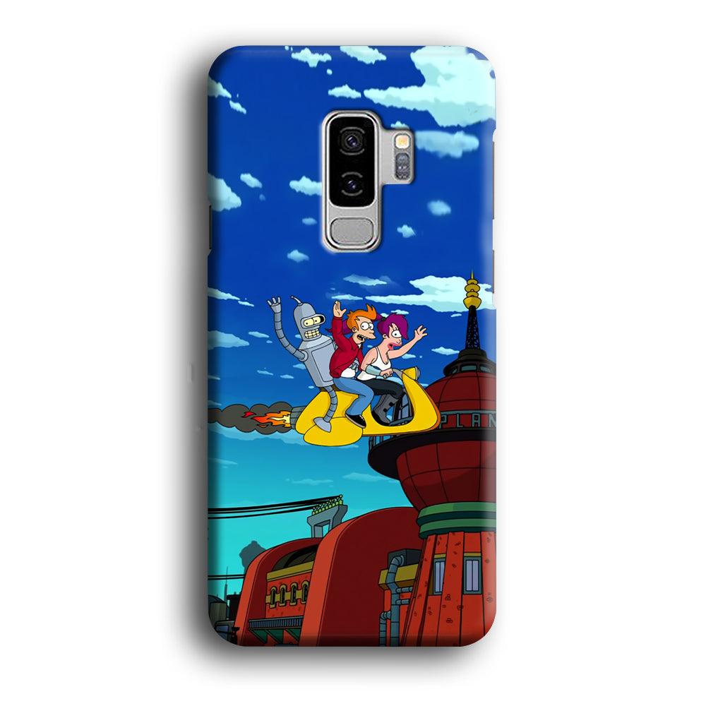 Futurama Faster Together Samsung Galaxy S9 Plus Case-Oxvistore