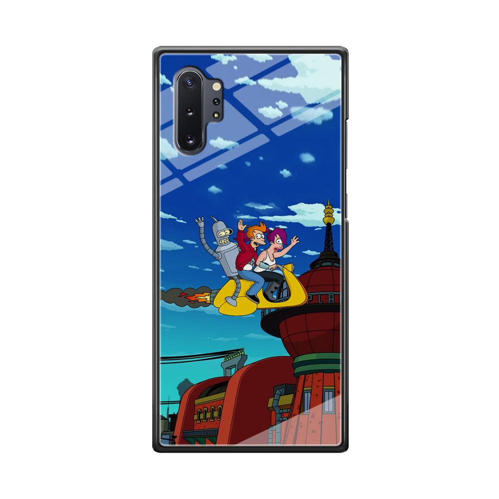 Futurama Faster Together Samsung Galaxy Note 10 Plus Case-Oxvistore