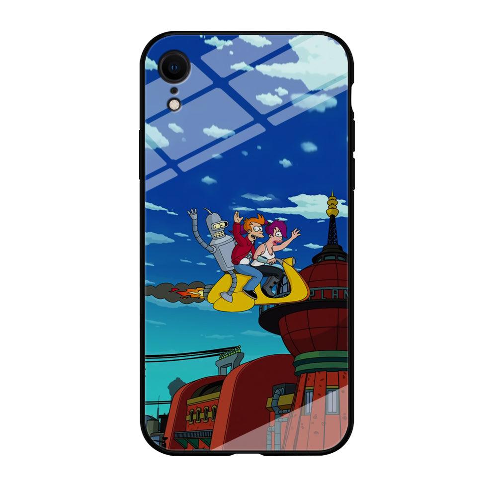 Futurama Faster Together iPhone XR Case-Oxvistore