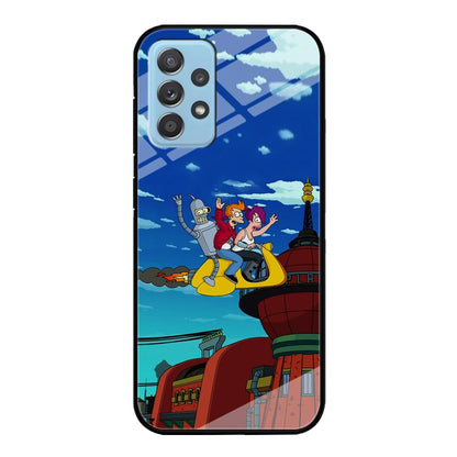 Futurama Faster Together Samsung Galaxy A52 Case-Oxvistore