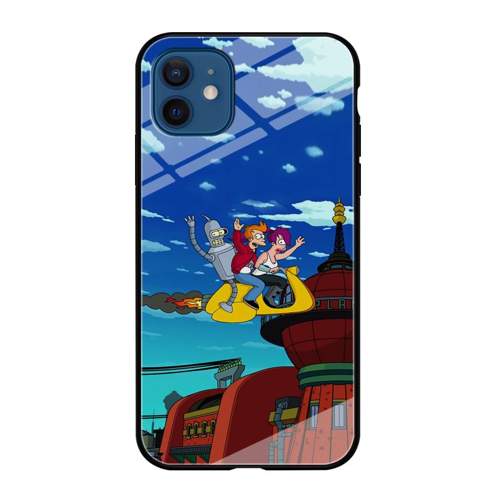 Futurama Faster Together iPhone 12 Case-Oxvistore