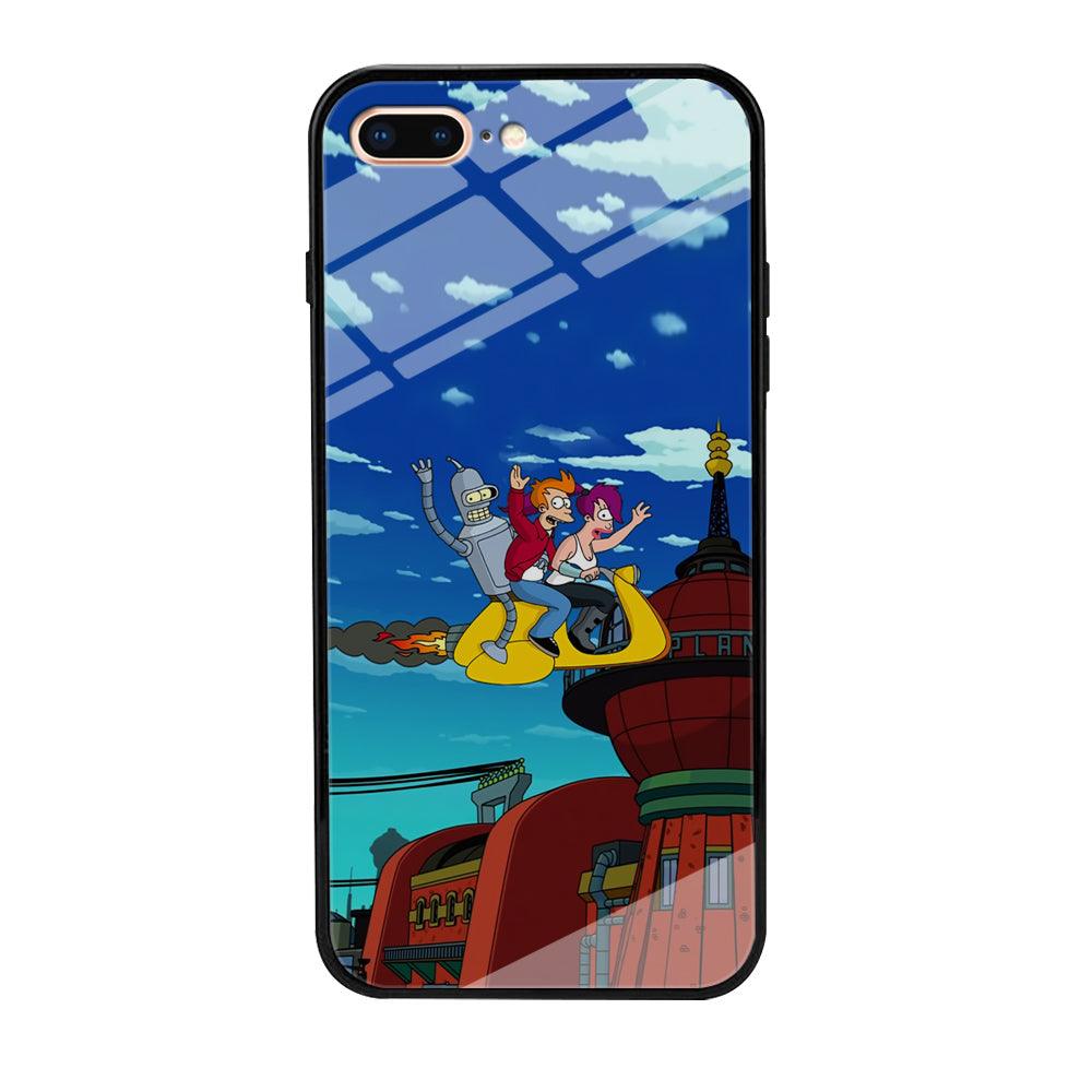 Futurama Faster Together iPhone 8 Plus Case-Oxvistore