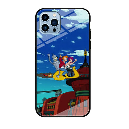 Futurama Faster Together iPhone 12 Pro Case-Oxvistore