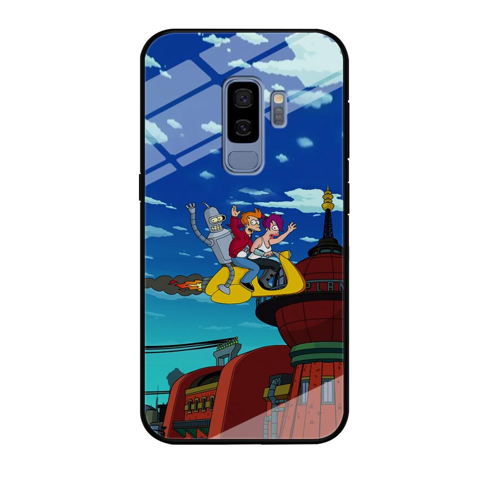 Futurama Faster Together Samsung Galaxy S9 Plus Case-Oxvistore