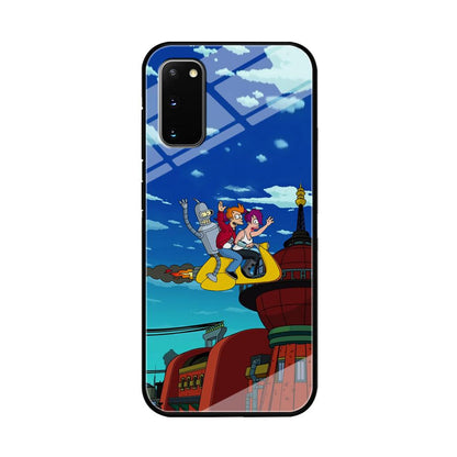 Futurama Faster Together Samsung Galaxy S20 Case-Oxvistore