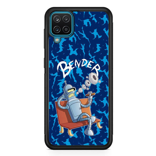 Futurama Relax Bender Samsung Galaxy A12 Case-Oxvistore