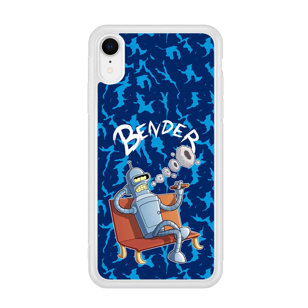 Futurama Relax Bender iPhone XR Case-Oxvistore