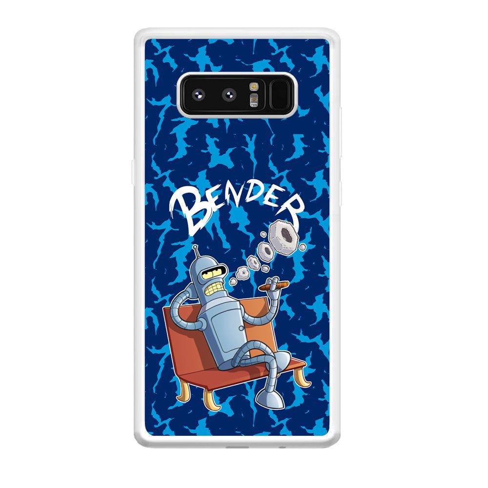 Futurama Relax Bender Samsung Galaxy Note 8 Case-Oxvistore