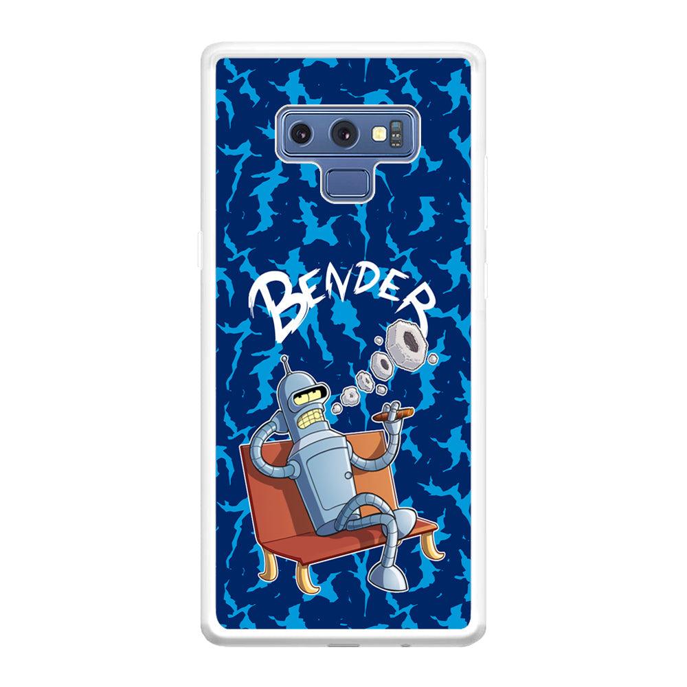 Futurama Relax Bender Samsung Galaxy Note 9 Case-Oxvistore