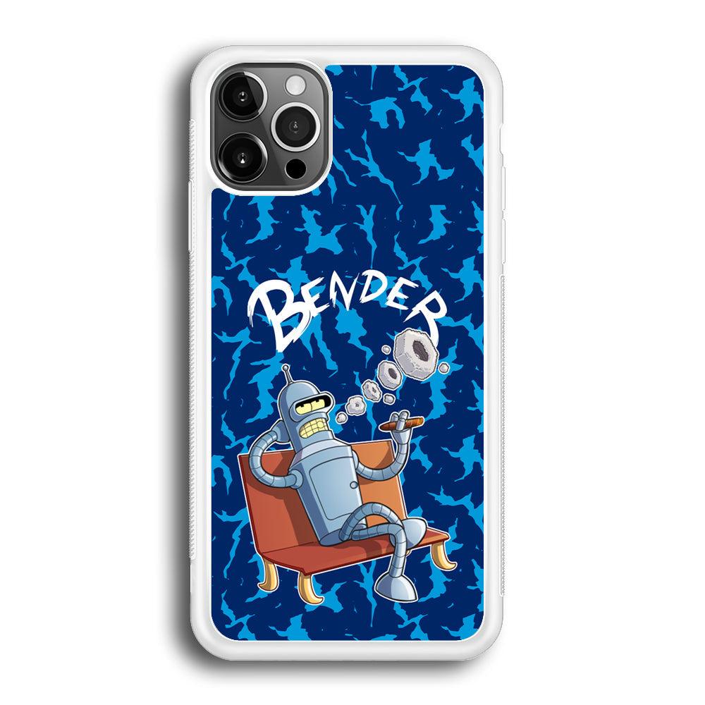 Futurama Relax Bender iPhone 12 Pro Case-Oxvistore