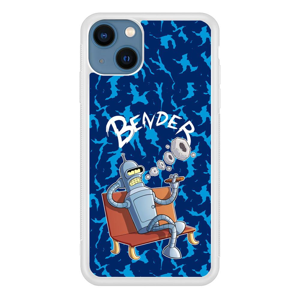 Futurama Relax Bender iPhone 13 Case-Oxvistore