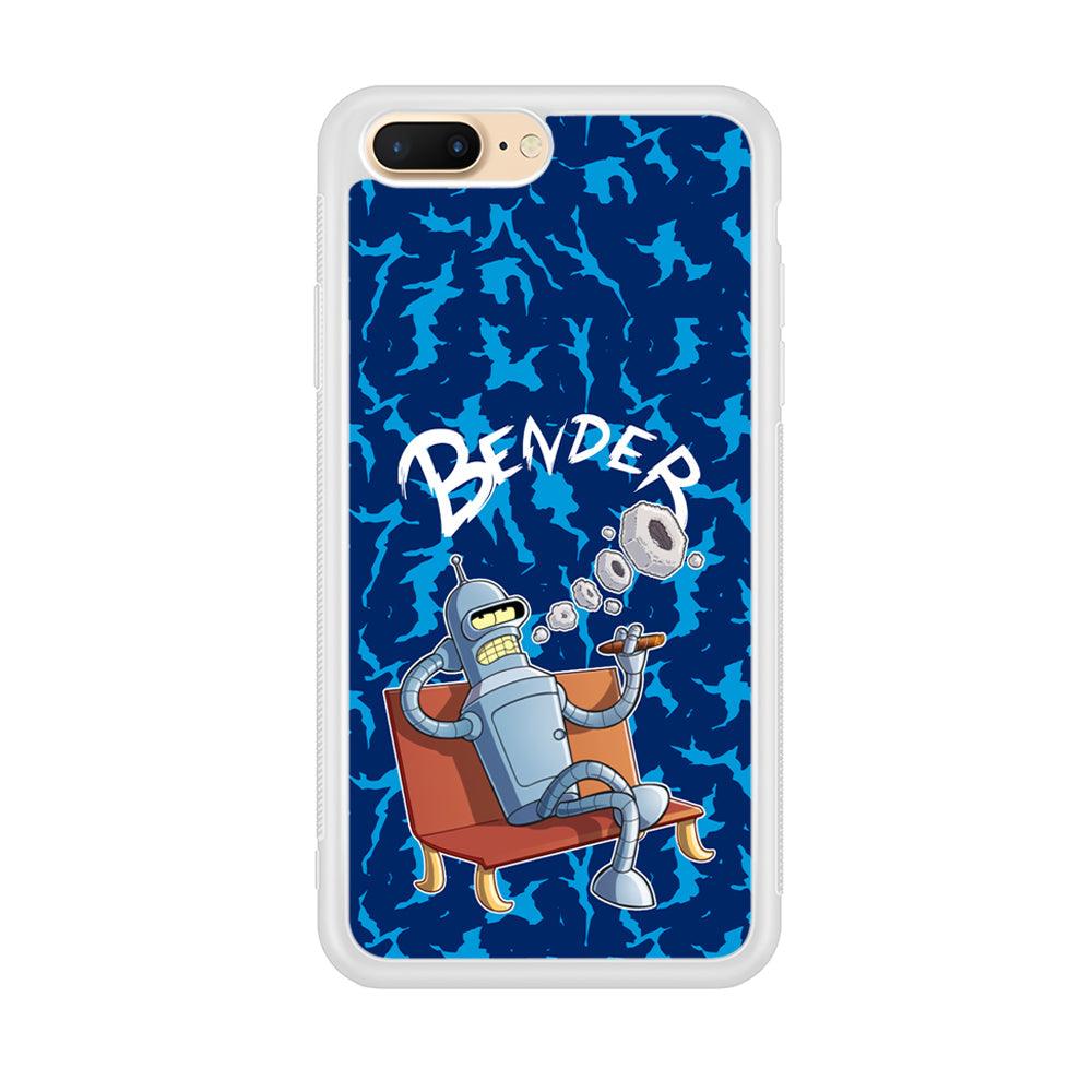 Futurama Relax Bender iPhone 8 Plus Case-Oxvistore