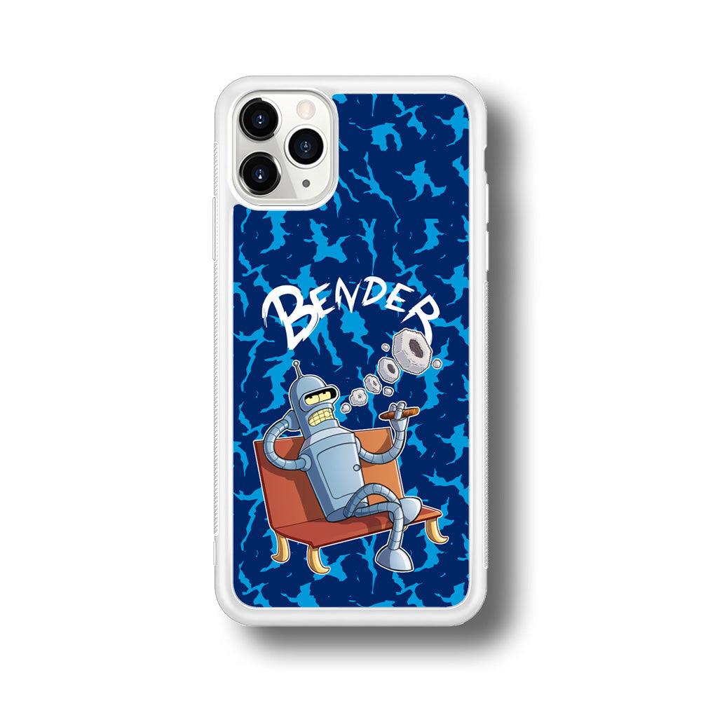 Futurama Relax Bender iPhone 11 Pro Case-Oxvistore