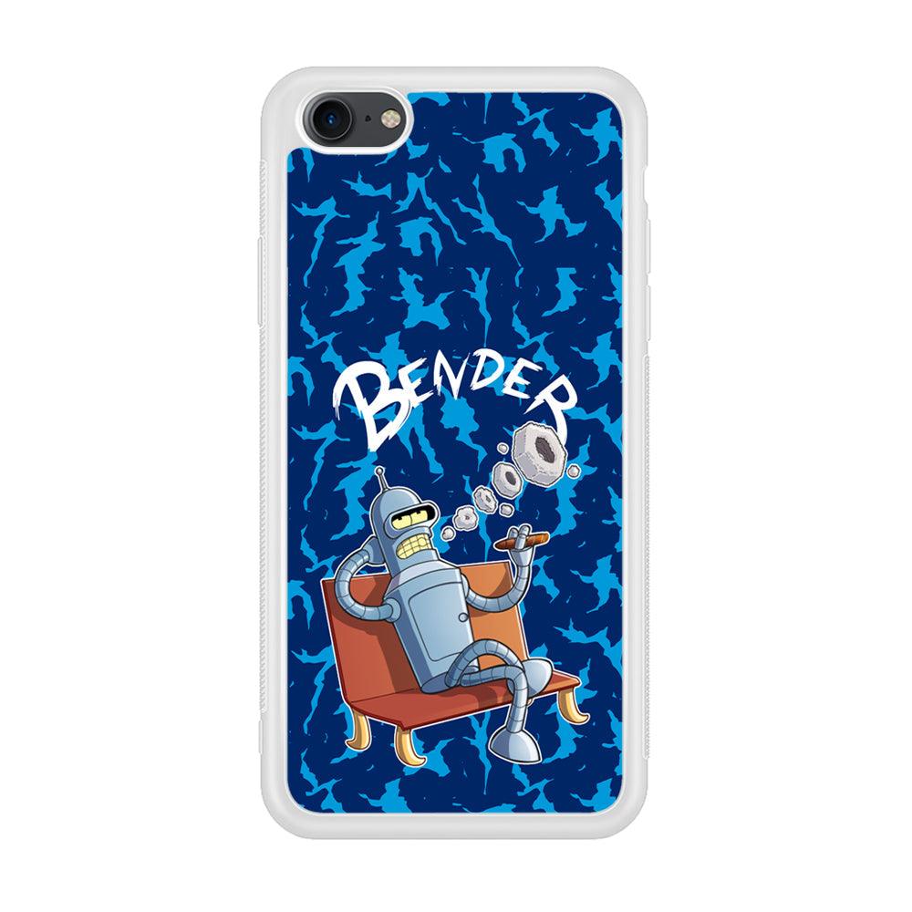 Futurama Relax Bender iPhone 8 Case-Oxvistore