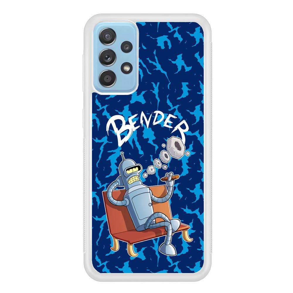 Futurama Relax Bender Samsung Galaxy A52 Case-Oxvistore