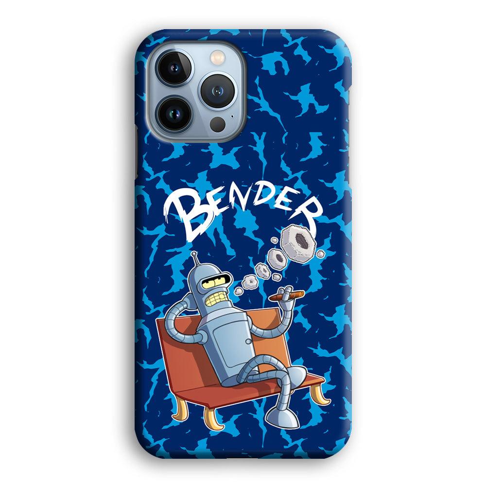 Futurama Relax Bender iPhone 13 Pro Case-Oxvistore