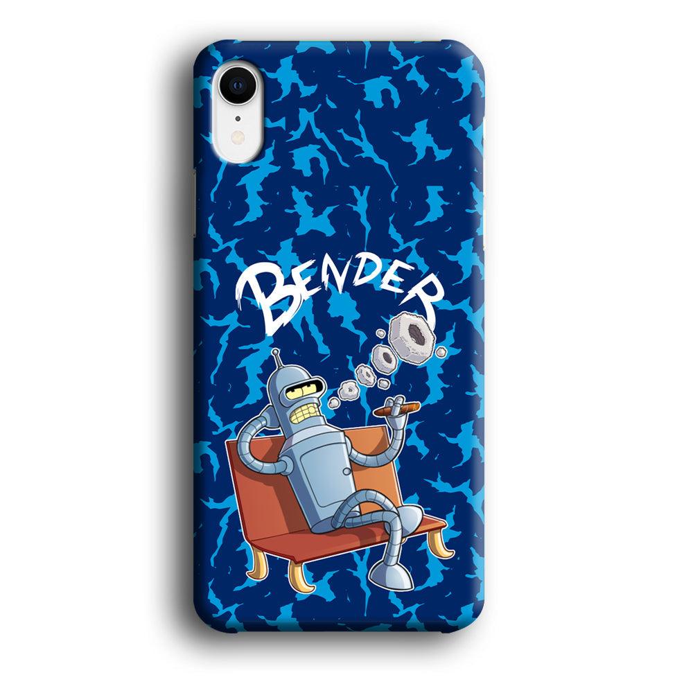 Futurama Relax Bender iPhone XR Case-Oxvistore