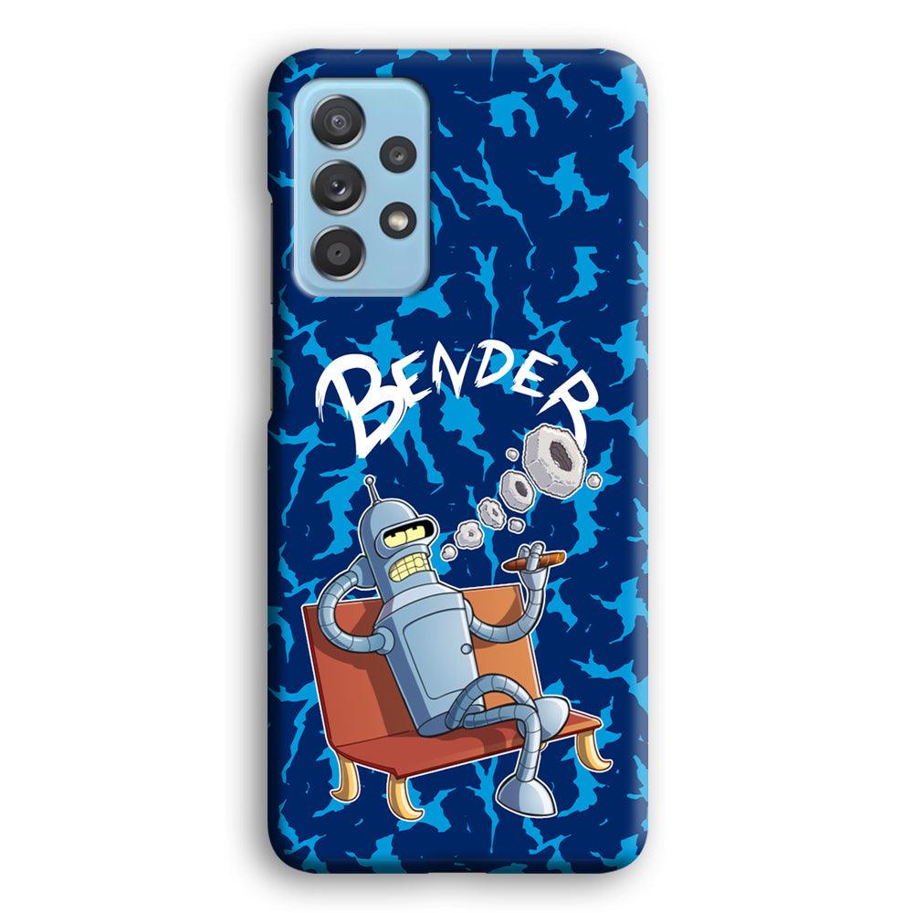 Futurama Relax Bender Samsung Galaxy A52 Case-Oxvistore