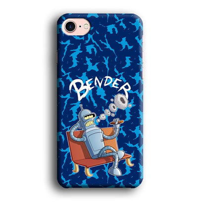 Futurama Relax Bender iPhone 8 Case-Oxvistore